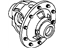 Mopar 52114397AC Differential Case, Rear