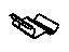 Mopar 5074630AA Rear Header Reinforcement Plate, Upper