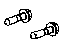 Mopar 6509508AA Screw Oval Head M6X1.00X17.50 Door Latch Attaching