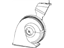Mopar 68183782AA Horn And Bracket Low Note