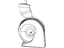 Mopar 68183785AA Horn And Bracket High Note