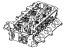 Mopar 68490100AA Head Cylinder Less Valves