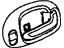 Mopar UR881L5AA Handle, Inside, Taupe