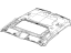 Mopar 5VJ08DX9AC Headliner