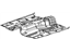 Mopar 5183908AA Pan Front Floor