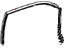 Mopar 68039966AB Running Front Door Glass