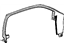 Mopar 57010326AC Weatherstrip Front Door Belt Outer