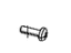 Mopar 6512103AA Screw Pan Head M6X1X20