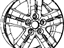 Mopar ZX30DSLAF Wheel Aluminum