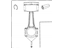 Mopar 68030896AB Piston Pin & Rod Package Engine Standard
