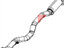 Mopar 68105882AC Pipe Exhaust Front