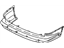 Mopar GK04SJ3 Bumper Cover, Gray, Rear