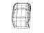 Mopar 7EQ64LA3AA Cover Front Seat Back