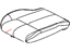 Mopar 1YK26DX9AA Cover Front Seat Cushion