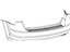 Mopar 1SU15TZZAB Fascia Rear 1 Pieces Fascia