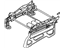 Mopar WZ34XDVAA Seat Adjuster, Slate Gray, Passenger Side