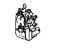 Mopar 55033436 Lock