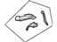 Mopar 4575224AJ Extension Quarter Panel, Rear Upper Inner Passenger Side