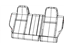 Mopar 5PR56DK2AA Cover Rear Seat Back Right