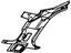 Mopar 5096692AA Pillar Hinge Inner