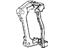 Mopar 68160694AC Caliper Mount, Front