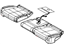 Mopar 1YK31DX9AA Cover Rear Seat Cushion