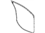 Mopar 5067766AD Door Weatherstrip, Front