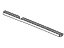 Mopar 5074221AD Weatherstrip Rear Door Belt Inner