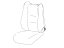 Mopar 6VE22LA3AA Cover Front Seat Cushion