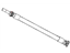 Mopar 52105924AE Shaft Drive Rear 1-Piece