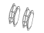 Mopar V1014358 Pad Kit Front Disc Brake