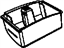 Mopar 4678842AB Ash Receiver Floor Console
