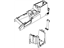 Mopar 5KE541DVAJ Console Floor Front With Parking Brake Boot