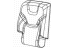 Mopar 5RA58DX9AE Cover Rear Seat Back Right