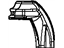 Mopar 68224201AA Floor Duct, Driver Side
