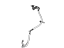 Mopar 68171506AF Negative Cable