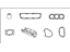 Mopar 5134519AC Gasket Package Engine Upper See Note