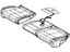 Mopar 1XZ38DX9AA Cover Rear Seat Cushion