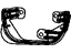 Mopar 68054374AA Bracket Kit Fog Light