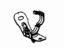 Mopar 68298124AA Bracket Oxygen Sensor Right Side