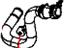 Mopar 5058403AB Hose Radiator Outlet