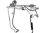 Mopar 5191302AA Lever, Rear Passenger Side