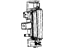 Mopar 1AE301DVAC Handle, Inside, Inner Passenger Side