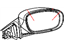 Mopar 4806156AC Mirror Outside Rearview