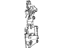 Mopar 68000635AA Bracket Accessory Mount