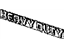 Mopar 55077842AA Nameplate, Rear