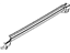Mopar 57010000AA Applique Fender Front
