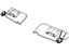 Mopar 1LS23HDAAG Visor Includes 3 Screws