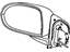 Mopar 5115042AD Mirror Outside Rearview Electric Foldaway