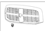 Mopar 55077767AF Grille Assembly, Black/Chrome, Front